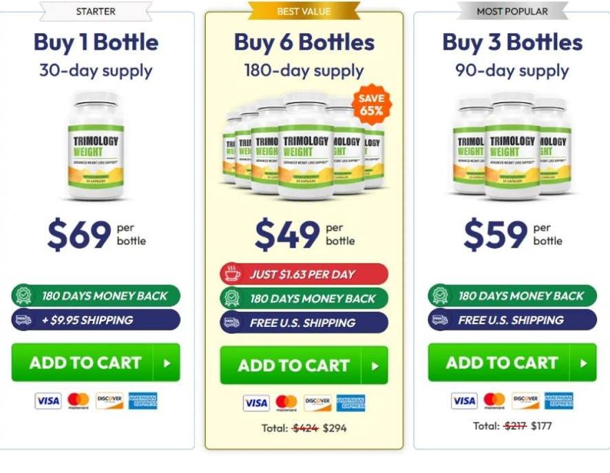 Current pricing and promotional offer details